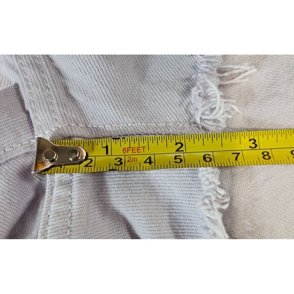 Levi's Womens 30 501 Original Buttonfly  Jean Shorts in Washed Lilac NWT - Picture 9 of 12